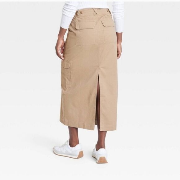 NWT Universal Thread Cargo Midi Skirt - Picture 4 of 6